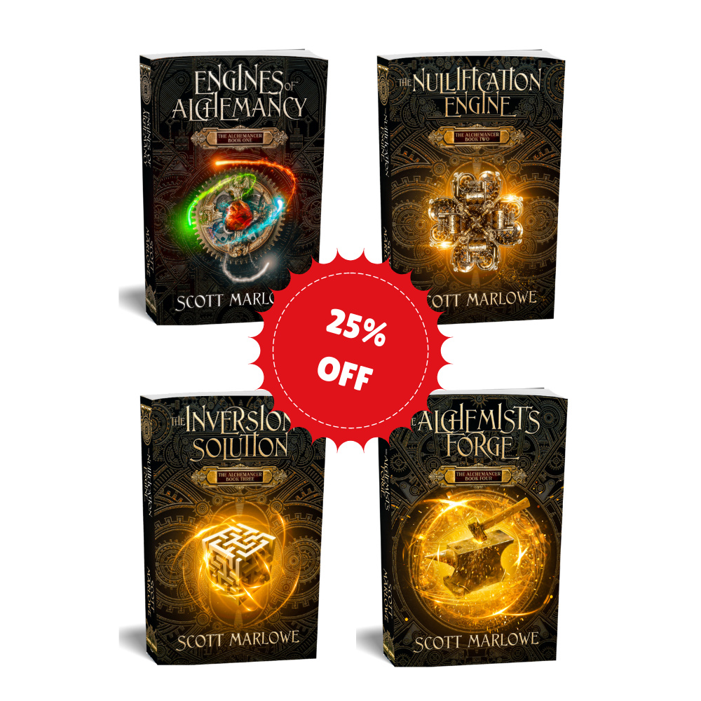 Book cover for The Ultimate Alchemancer Paperback Bundle