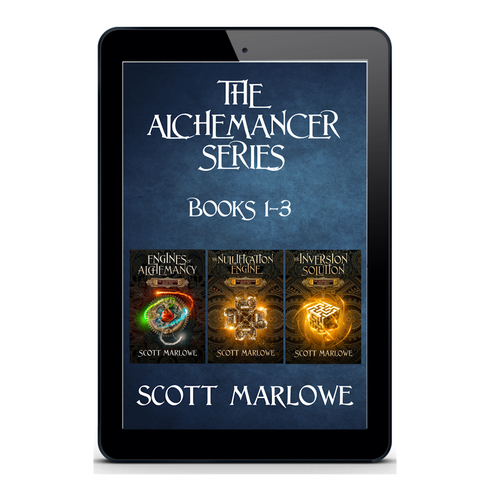 Book cover for The Alchemancer Books 1-3 Bundle