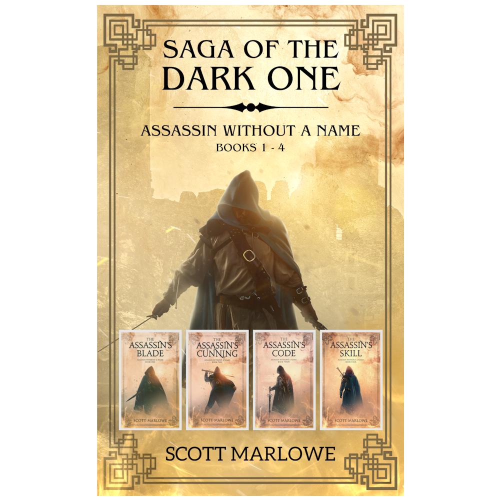 Book cover for Saga of the Dark One (Assassin Without a Name Box Set: Books 1-4)