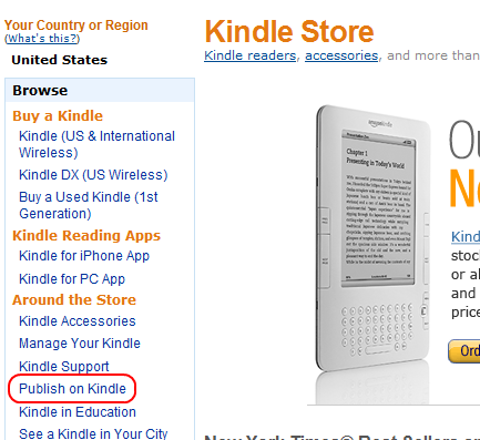 Selling Your eBook Without a Publisher, Part 4: Amazon.com